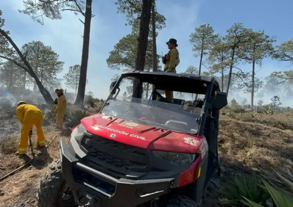 Protección Civil asegura que incendios en Galeana no son de riesgo para la ciudadanía