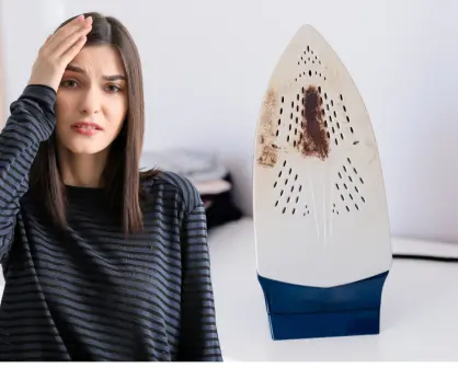¿Se te quemó la plancha? Déjala como nueva con estos 3 trucos