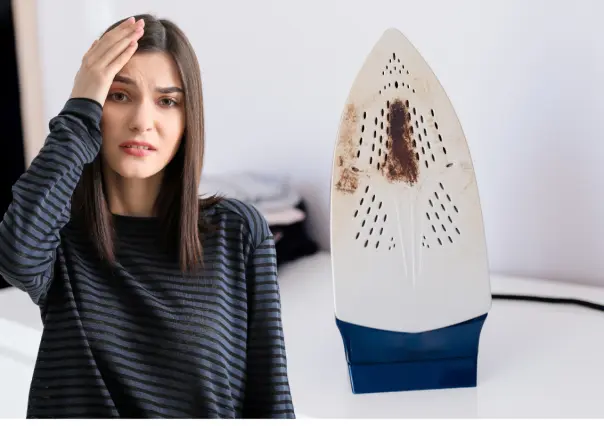 ¿Se te quemó la plancha? Déjala como nueva con estos 3 trucos