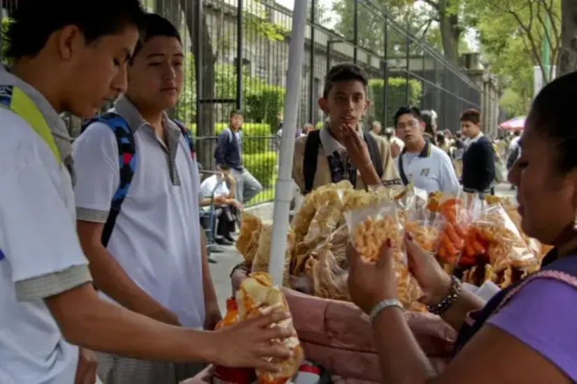 Vendedores de comida 