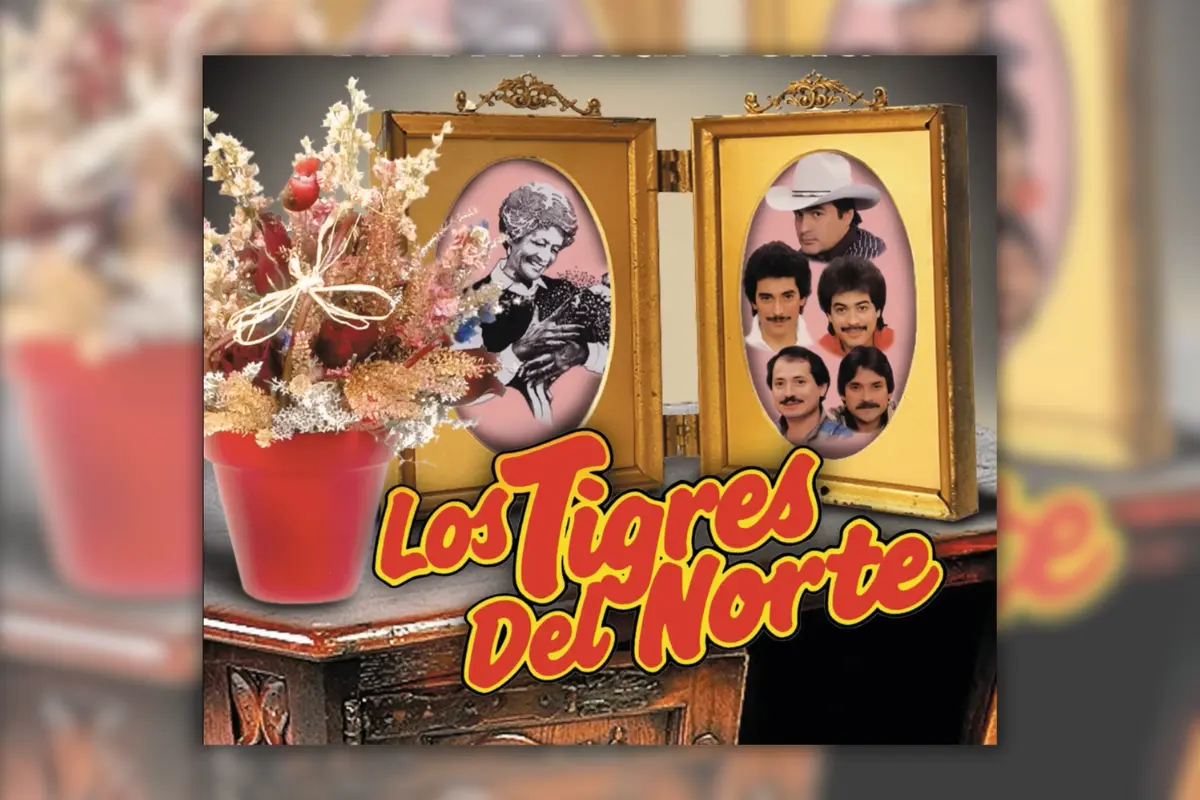 Portada del disco “A Ti Madrecita” de Los Tigres del Norte (Foto: YouTube @lostigresdelnorte / Canva)