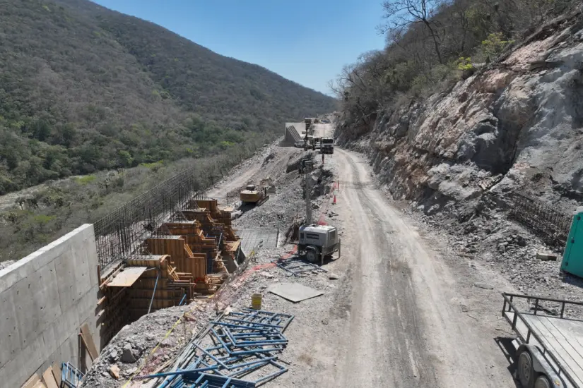 La autopista presenta un avance del 73 por ciento. | Foto: gobierno de Tamaulipas