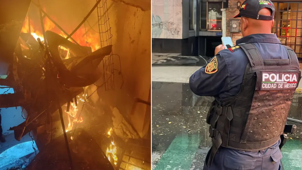 Incendio en edificio de Insurgentes en CDMX, moviliza a servicios de emergencia