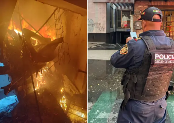 Incendio en edificio de Insurgentes en CDMX, moviliza a servicios de emergencia