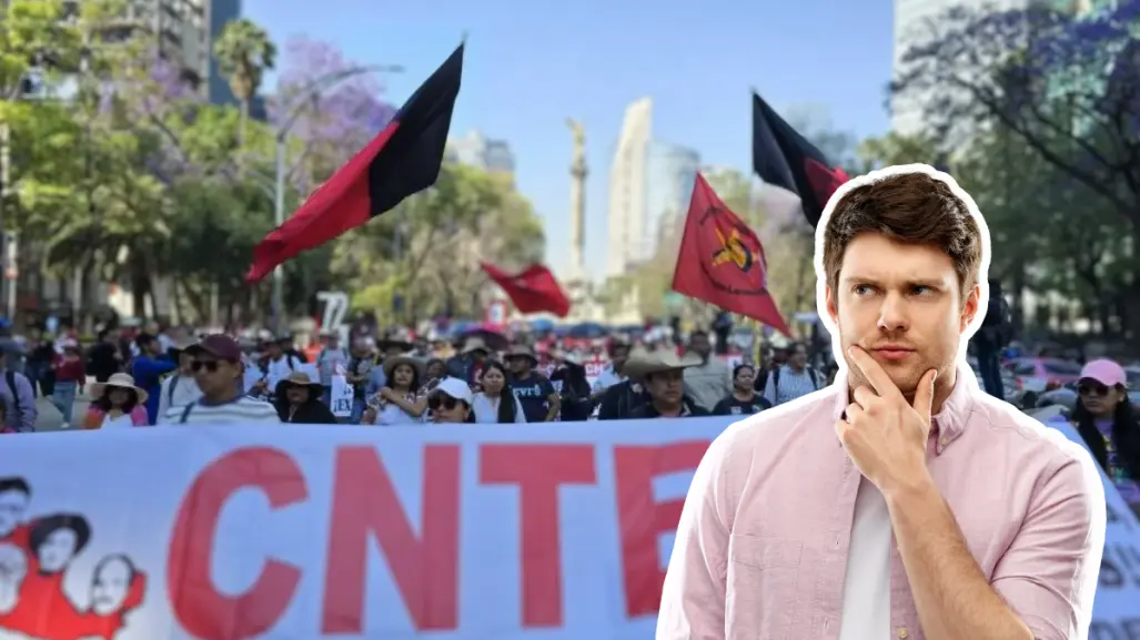 Marcha de la CNTE, por esta razón marcharán el Día del Trabajo en CDMX