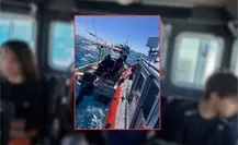 Rescate en mar de Yucatán: tripulantes de un yate se quedan varados a 11 kilómetros de la costa Rescate en mar de Yucatán: tripulantes de un yate se quedan varados a 11 kilómetros de la costa