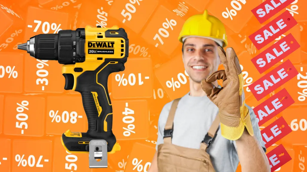 The Home Depot está rematando un taladro percutor Dewalt a menos de 3 mil pesos