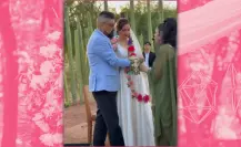 Dr. Shenka, cantante de Panteón Rococó, se casa en Oaxaca; Sonora Dinamita pone el ambiente