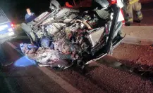 Carretera Durango - Parral: muere conocido ex funcionario al volcar en su automóvil