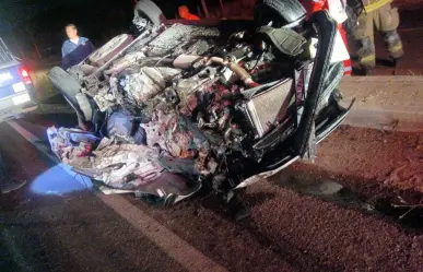 Carretera Durango - Parral: muere conocido ex funcionario al volcar en su automóvil
