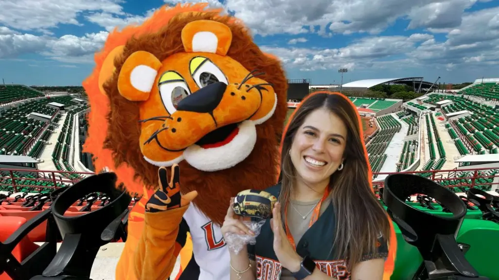 Yucatecos celebran el nuevo estadio de los Leones
