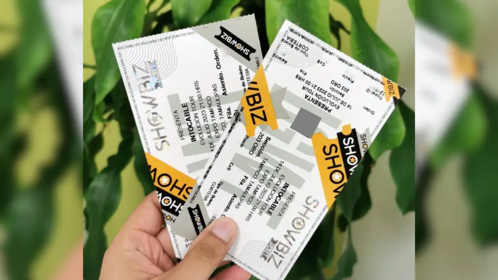 Así puedes prevenir fraudes en la compra de boletos para conciertos en Tamaulipas, según Showbizticket