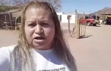 VIDEO | Ceci Flores acude a casa de "El Comander", acusado de secuestrar a sus hijos
