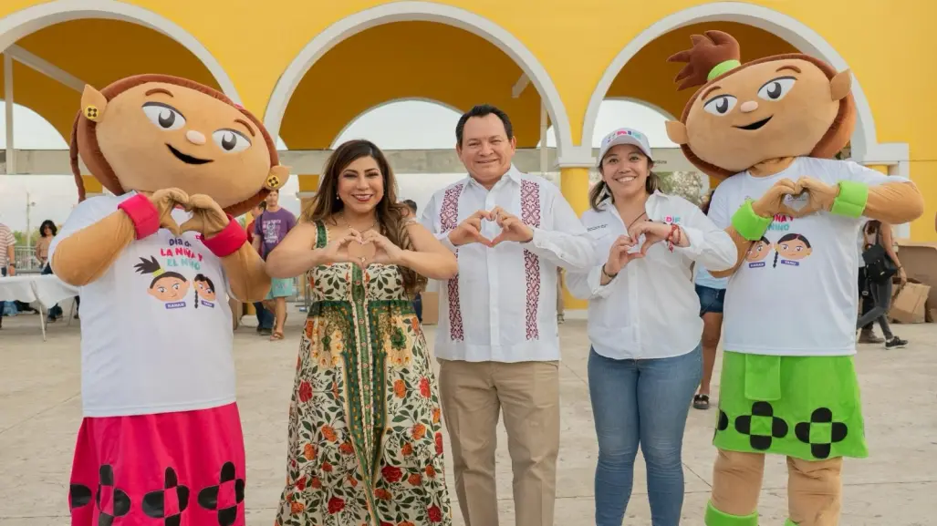 DIF Yucatán celebra a la niñez con una semana llena de alegría, juegos y derechos