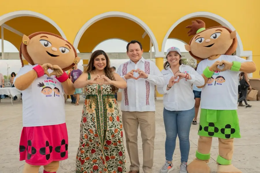 DIF Yucatán celebra a la niñez con una semana llena de alegría, juegos y derechos