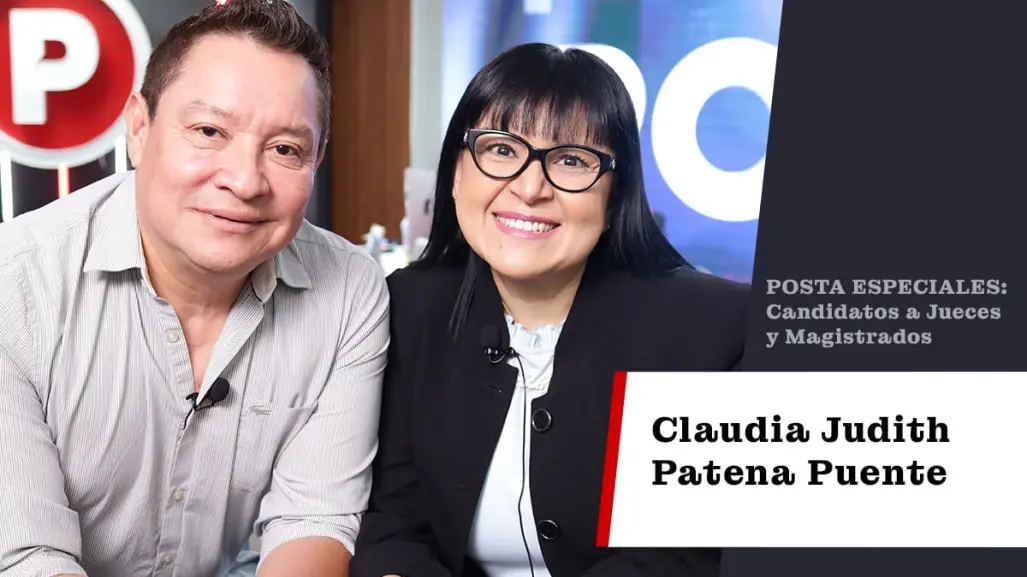 Claudia Patena promete justicia con empatía y rostro humano