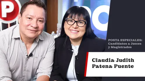 Claudia Patena promete justicia con empatía y rostro humano