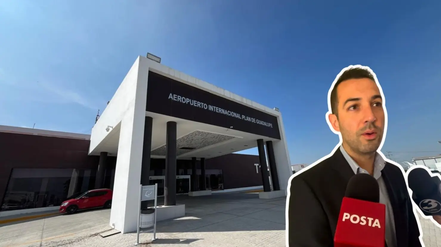 Empresarios opinaron sobre las condiciones del Aeropuerto Internacional Plan de Guadalupe. (Fotografía: Marco Juárez)