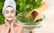 ¡Con una mascarilla de solo 2 verduras! Elimina el paño del rostro