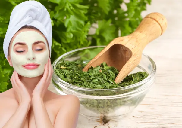 ¡Con una mascarilla de solo 2 verduras! Elimina el paño del rostro