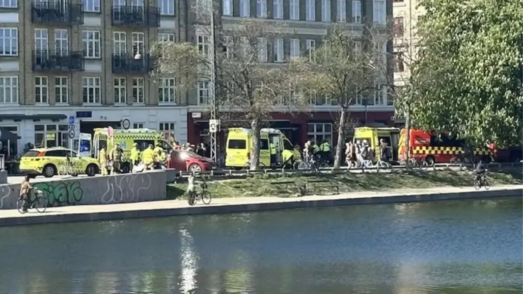 Cinco heridos tras atropello en el centro de Copenhague