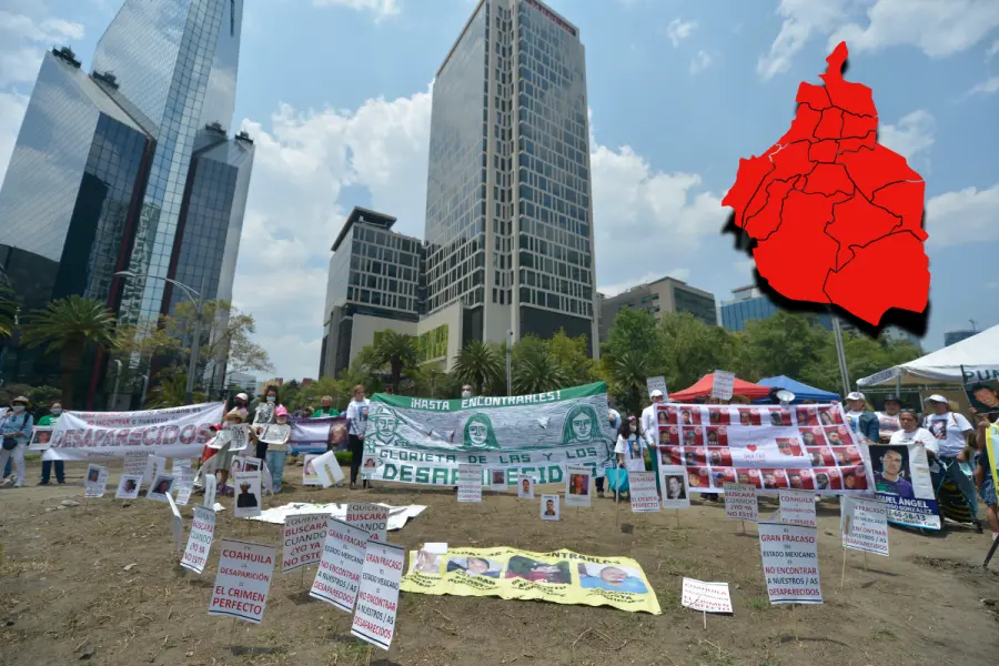 CDMX es el tercer estado con más desapariciones, según México Evalúa
