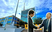 César Garza Arredondo y la UANL firman convenios de becas del 50% para estudiantes de Apodaca
