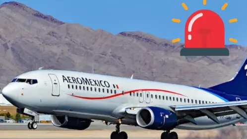 Vuelo de Aeroméxico realiza aterrizaje de emergencia en Tampico tras presencia de humo en cabina