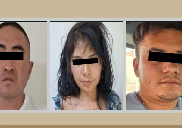 Detienen a presuntos extorsionadores por colocar coronas fúnebres en el mercado de Chalco