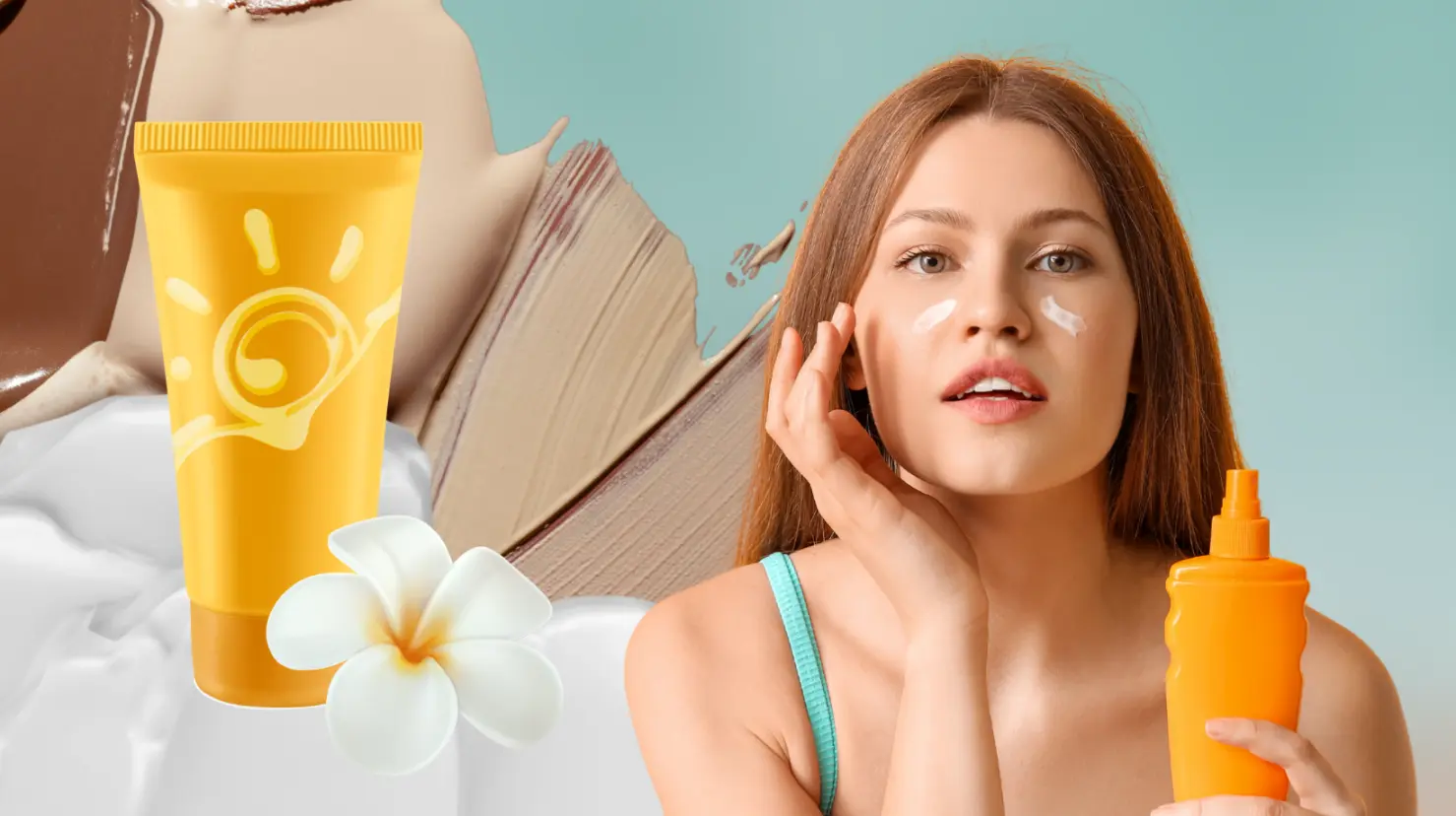 ¿El protector solar con color funciona igual que uno normal, según dermatólogos? Foto: Canva.