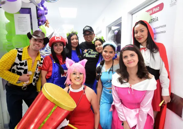 Día del Niño: personal de salud festeja a pacientes pediátricos del CECAN y el Materno Infantil