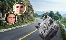 Localizan a la pareja desaparecida en Sabinas Hidalgo y Fiscalía halla el vehículo volcado