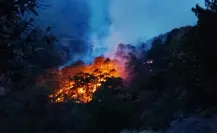 Detectan, vía satélite, un fuerte incendio en Durango; está cerca de Guanaceví