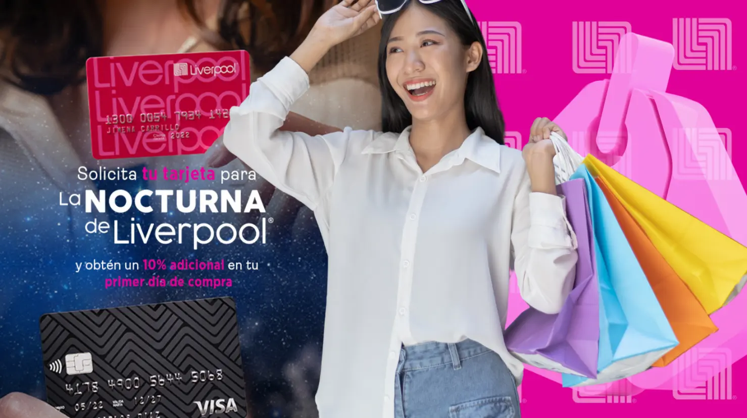 La Venta Nocturna Liverpool tendrá envío gratis en todas tus compras. Foto: Canva | Liverpool.
