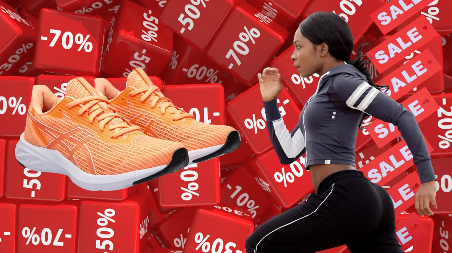 Liverpool tiene estos tenis Asics al 50% de descuento. Foto: Canva | Liverpool.