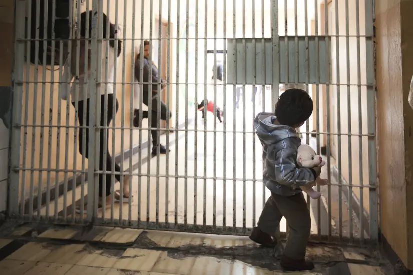 El Diagnóstico Nacional de Supervisión Penitenciaria 2024 reveló que Tamaulipas es el estado con más menores viviendo en prisión. Foto: SSP