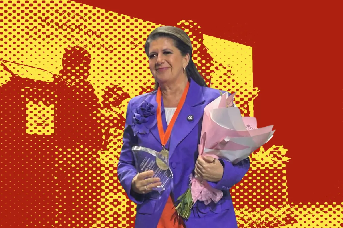 Martha Herrera fue reconocida con la “Presea María Elena Chapa” en Guadalupe/Foto: Jorge López