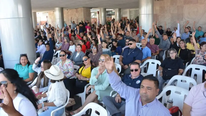 Foto: Facebook / Sindicato de Burócratas de BCS