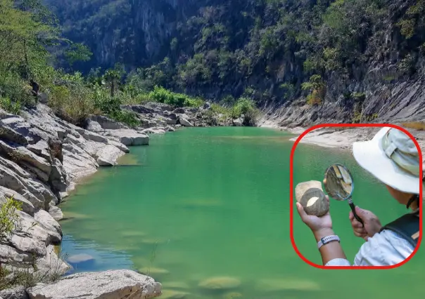 Este río es perfecto para pasear y admirar fósiles de la época de los dinosaurios
