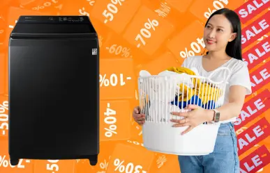 The Home Depot tiene esta lavadora Samsung al 35% de descuento