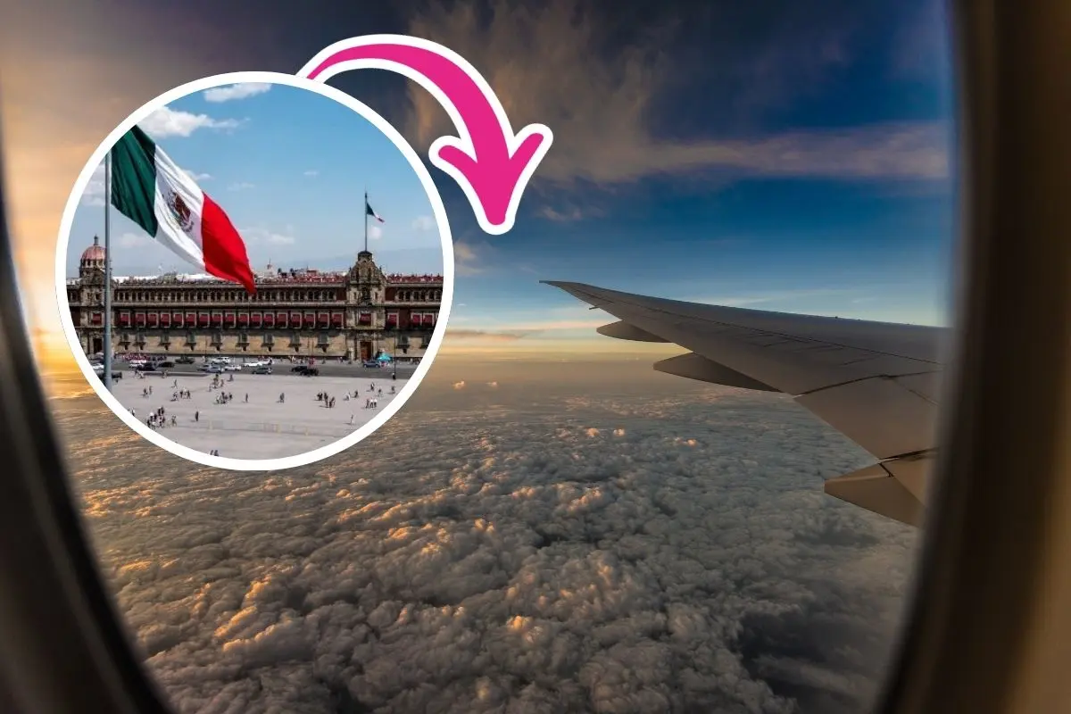 Vuelo de Saltillo a CDMX / Fotos: Viva Aerobús | Canva