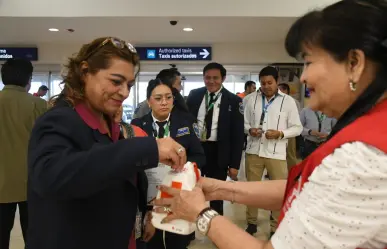Cruz Roja Yucatán recibe donativo de 50 mil pesos por parte del Grupo ASUR