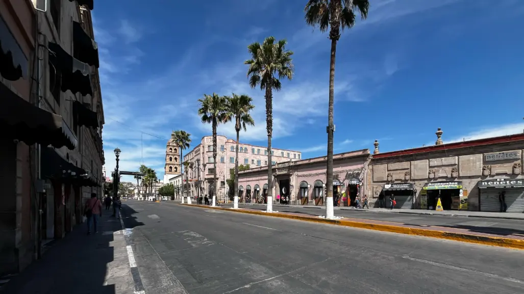 ¡Ciudad fantasma! Así luce Durango en un día de asueto