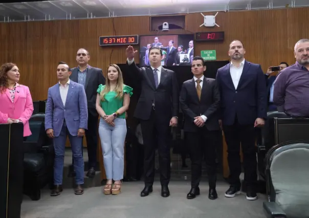 Carlos Mendoza rinde protesta como nuevo Consejero de la Judicatura de Nuevo León