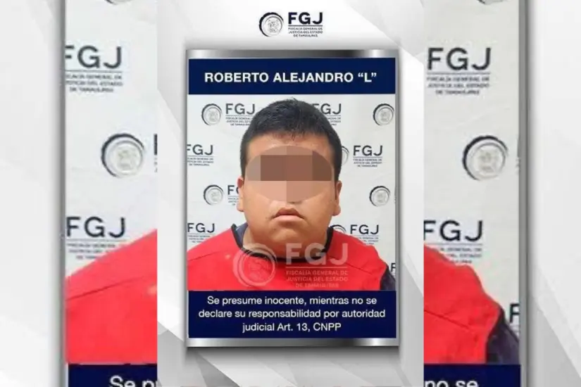 Roberto Alejandro L fue vinculado a proceso por el delito de ciberacoso en contra de una menor en Ciudad Madero. Foto: Axel Hassel