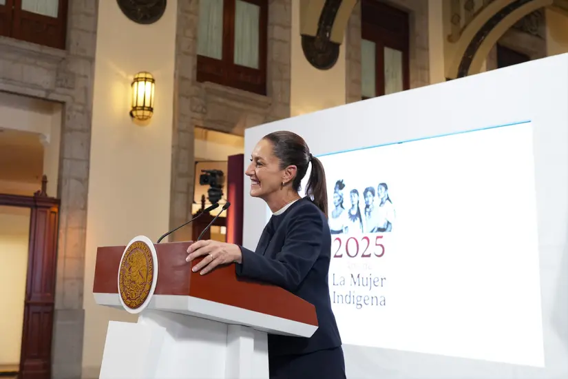 Claudia Sheinbaum anunció el Plan México esta mañana. Foto: Gobierno de México.