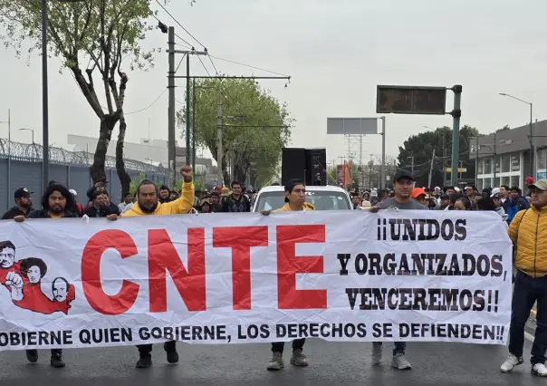 Marcha de la CNTE en CDMX, conoce las calles afectadas, recomendaciones y más
