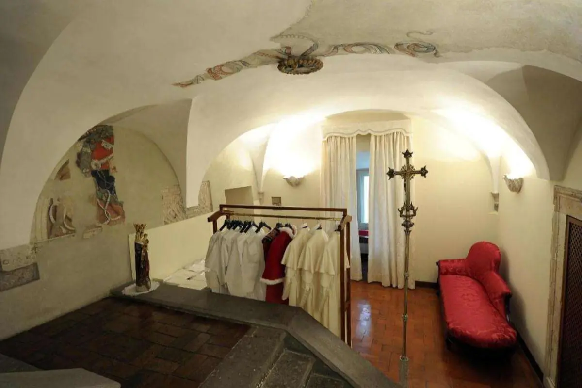 La sala de las lagrimas es una sacristía que se encuentra en la Capilla Sixtina. Foto: X @alquifr