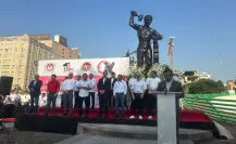 Conmemoran Día del Trabajo y piden mejores condiciones del transporte público