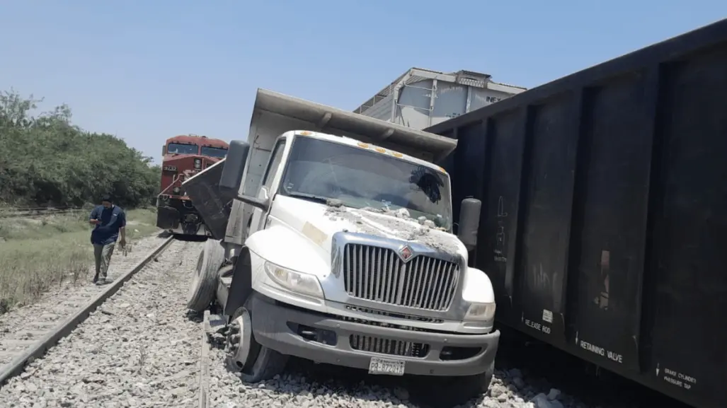 Accidente ferroviario en Salinas Victoria deja un lesionado